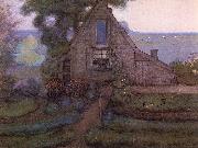 Piet Mondrian Solitary House oil painting